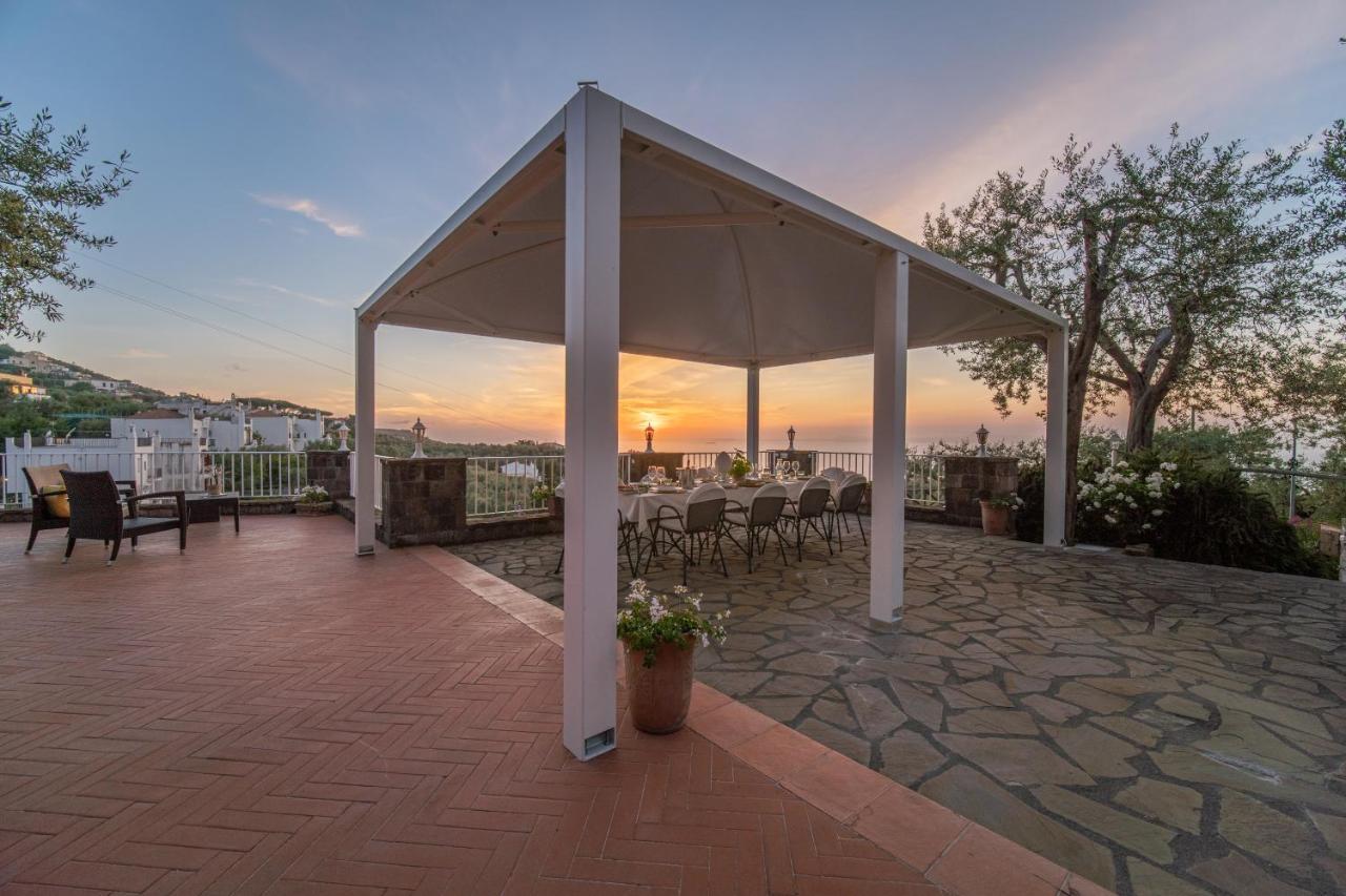 Villa Carolina Sorrento Private Heated Pool And Sea View Екстер'єр фото