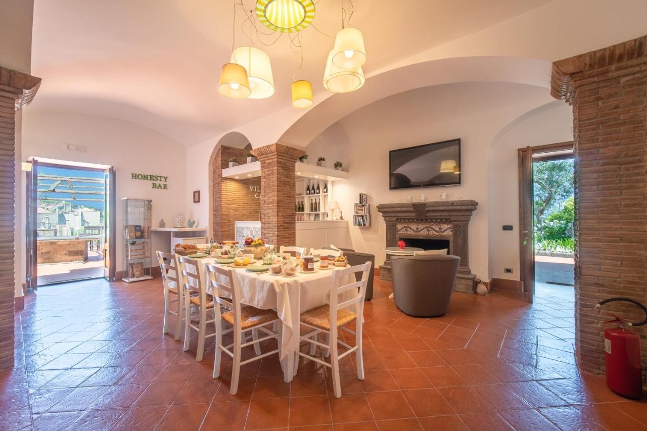 Villa Carolina Sorrento Private Heated Pool And Sea View Екстер'єр фото