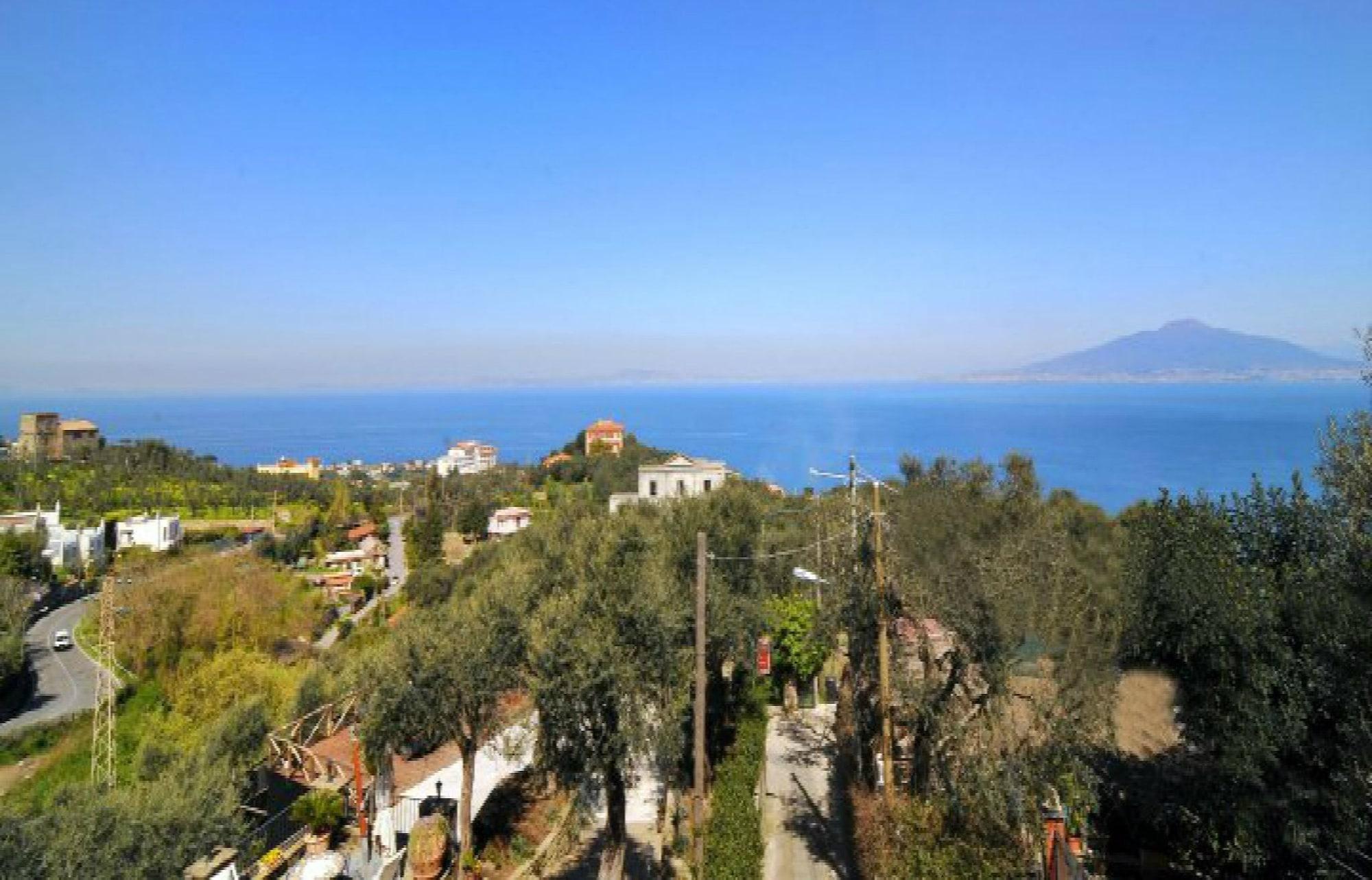 Villa Carolina Sorrento Private Heated Pool And Sea View Екстер'єр фото