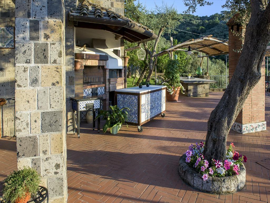 Villa Carolina Sorrento Private Heated Pool And Sea View Екстер'єр фото