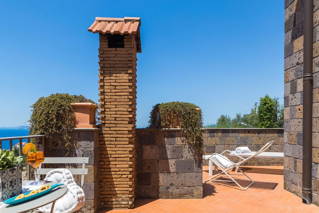 Villa Carolina Sorrento Private Heated Pool And Sea View Екстер'єр фото