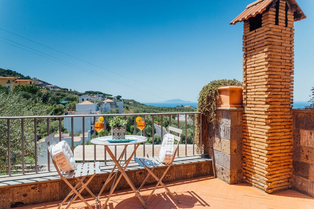 Villa Carolina Sorrento Private Heated Pool And Sea View Екстер'єр фото